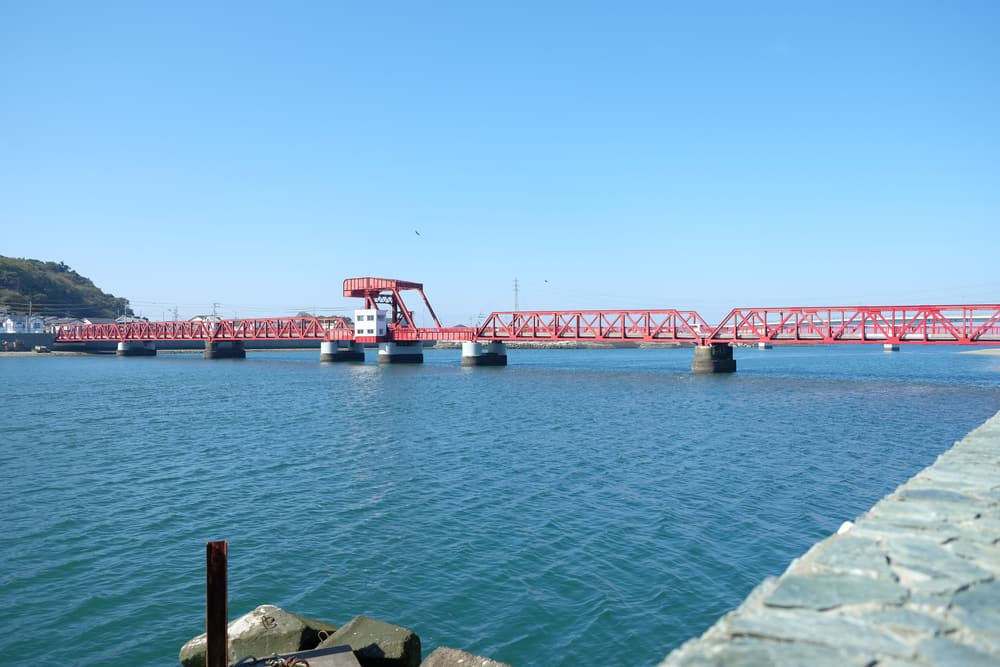 長浜大橋 — 下灘・伊予灘